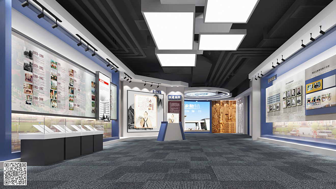 齊魯醫(yī)藥學(xué)院校史館展廳設(shè)計(jì)