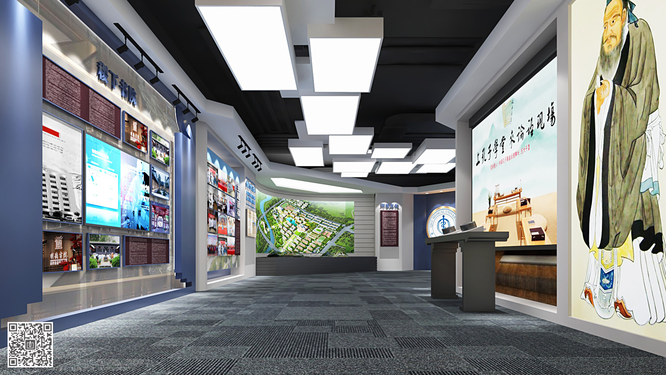 齊魯醫(yī)藥學(xué)院校史館展廳設(shè)計(jì)